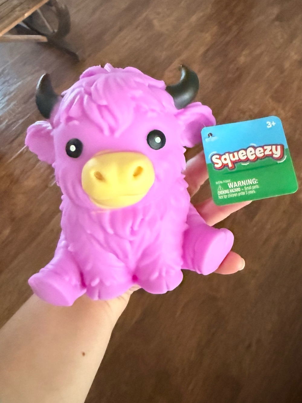 Purple Highland Cow by Squeeze
